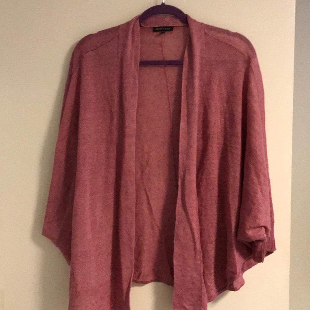 Pink Eileen Fisher sweater